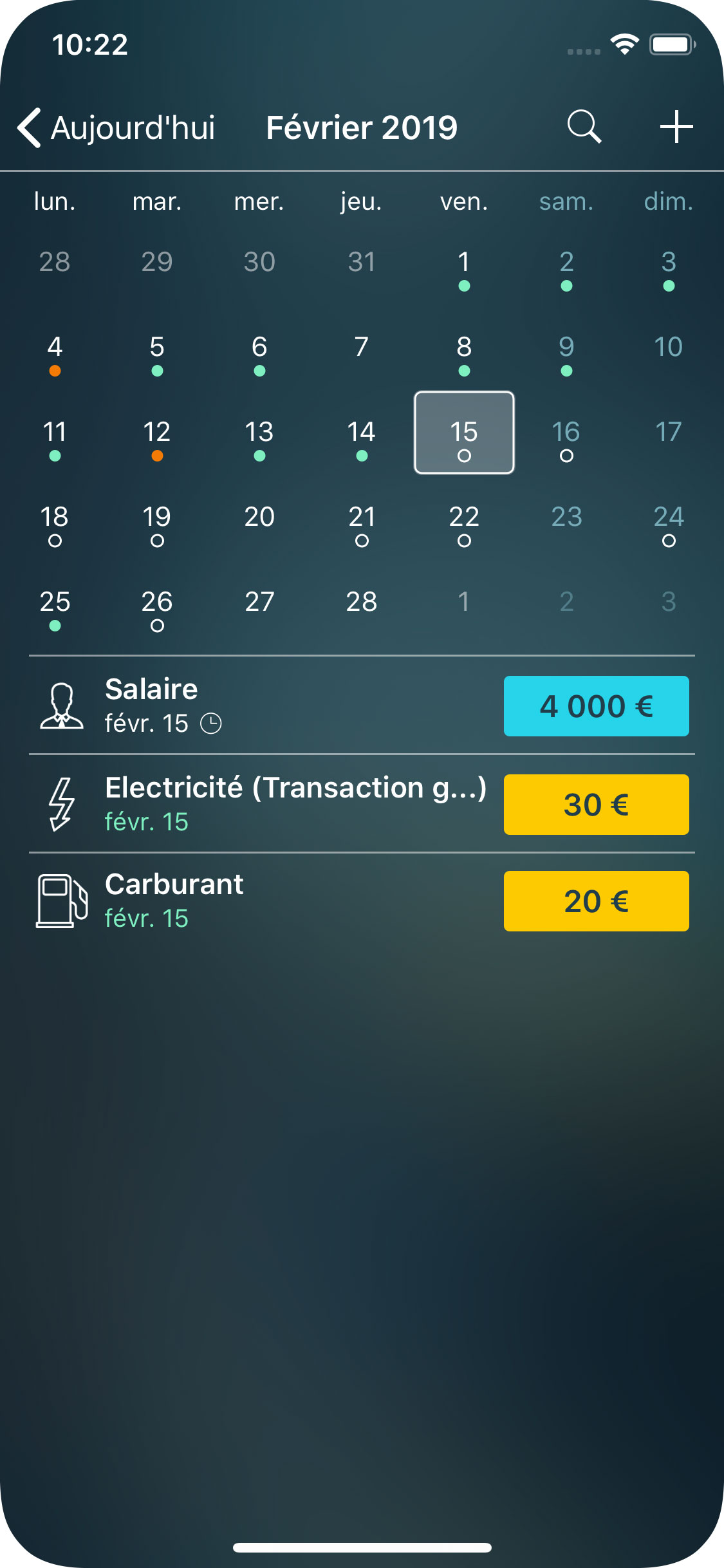 Money Tracker - Dépenses - iPhone
