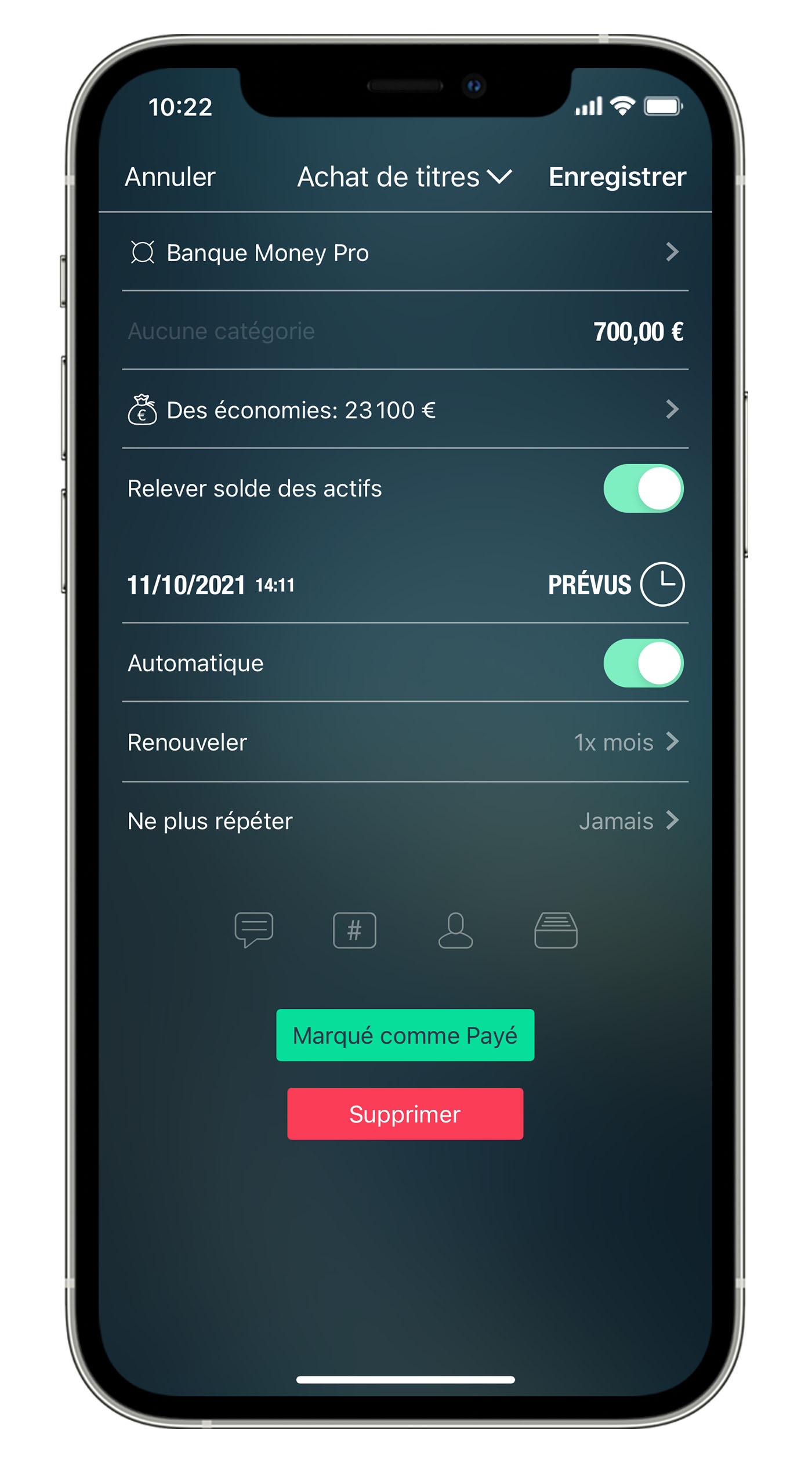 Money Tracker - Opérations fractionnées, Calculatrice et convertisseur de devises, Rechercher